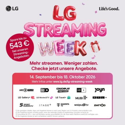 LG 75QNED83B6A TV 75 Zoll (190 cm) 4K QNED evo Mini LED AI TV (α8 Gen3 4K AI Prozessor, webOS 26, 120Hz (VRR bis zu 144Hz)) [Modelljahr 2026] [Energieklasse F]