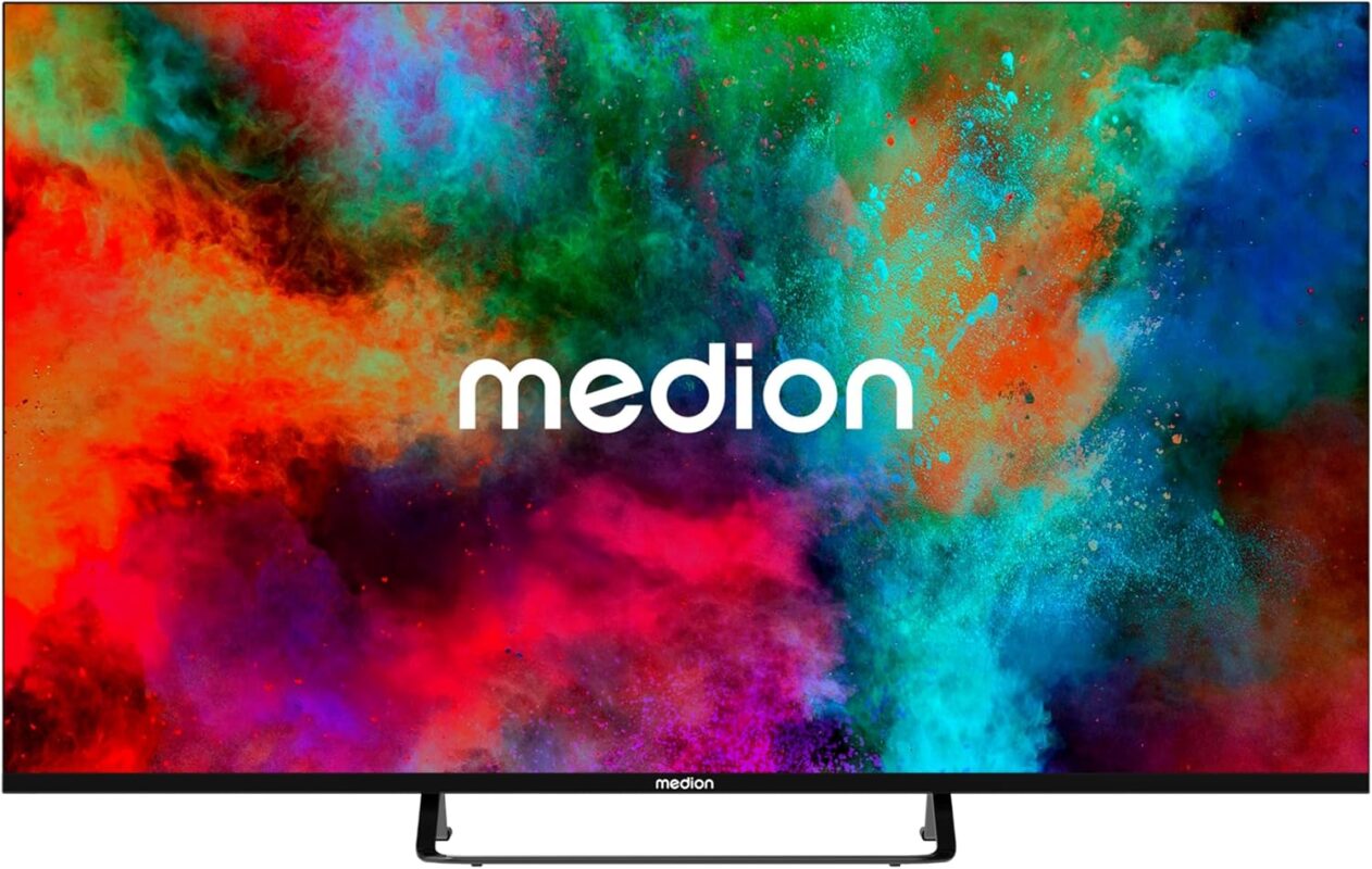 MEDION 163,9 cm (65 Zoll) QLED Fernseher 4K Smart TV - MD 865701