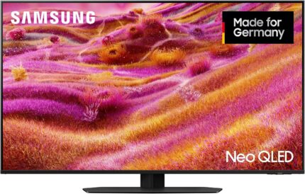 Samsung Neo QLED 4K QN90F 43 Zoll (108 cm) Mini LED Fernseher, Antireflexion, NQ4 AI Gen3 Prozessor, Neo Quantum HDR, 4K Upscaling Pro, Dolby Atmos, Knox Security, Samsung Vision AI Smart TV